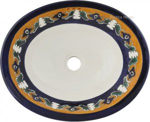 Mexican Talavera Sink "Isabella"