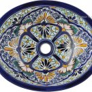 Mexican Talavera Sink "Leonardo"