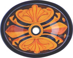 Mexican Talavera Sink "Santiago"