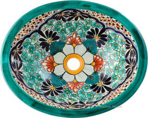 Mexican Talavera Sink "Emiliano"
