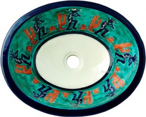 mexican talavera sink