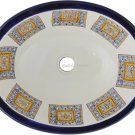 Mexican Talavera Sink "Sara"