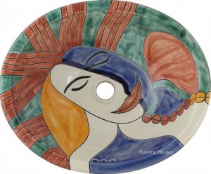 mexican talavera sink