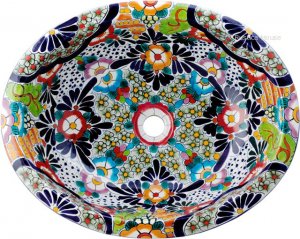 mexican talavera sink