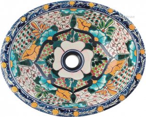 mexican talavera sink