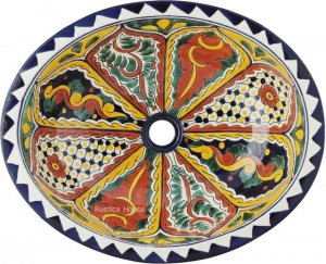 Mexican Talavera Sink "Martina"