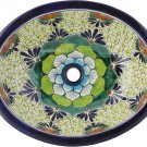 Mexican Talavera Sink "Lucia"