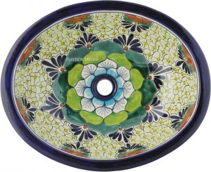 Mexican Talavera Sink "Lucia"