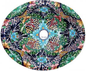 Mexican Talavera Sink "Renata"