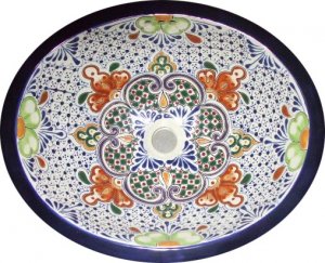 Mexican Talavera Sink "Regina"