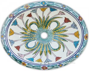 mexican talavera sink