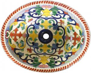 mexican talavera sink