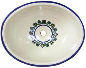Mexican Talavera Sink "Samantha"