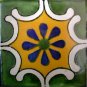 Talavera Tiles "Green Arabesque"