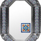 octagonal tin mirror