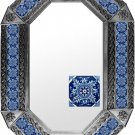 octagonal tin mirror