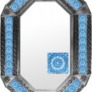 octagonal tin mirror