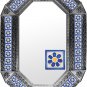 octagonal tin mirror