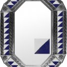 octagonal tin mirror