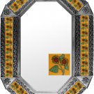 octagonal tin mirror