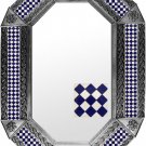 octagonal tin mirror