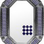 octagonal tin mirror