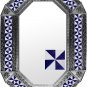 octagonal tin mirror