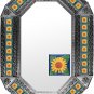octagonal tin mirror