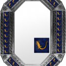 octagonal tin mirror