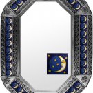 octagonal tin mirror