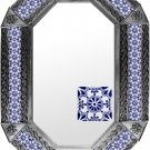 octagonal tin mirror