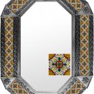 octagonal tin mirror