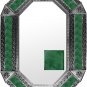 octagonal tin mirror