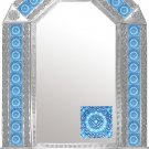 mexican arch tin mirror