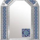 mexican arch tin mirror