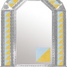mexican arch tin mirror