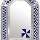 mexican arch tin mirror