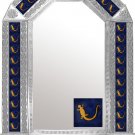 mexican arch tin mirror