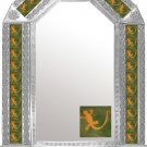 mexican arch tin mirror