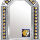 mexican arch tin mirror
