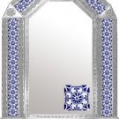 mexican arch tin mirror