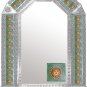 mexican arch tin mirror