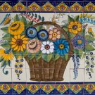 backsplash talavera tile mural