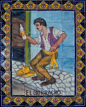 backsplash talavera tile mural