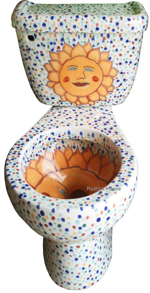 mexican bathroom toilet