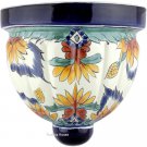 Talavera Sconce "Beautiful Flowers"
