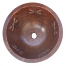 bath copper sink