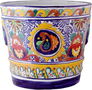 mexican flower pot