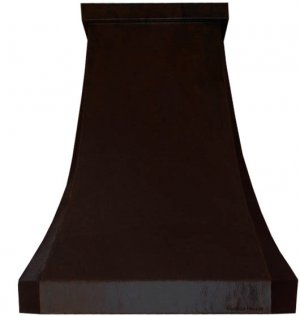 french country copper range hood