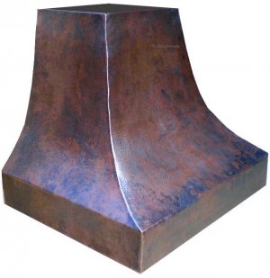 copper oven hood